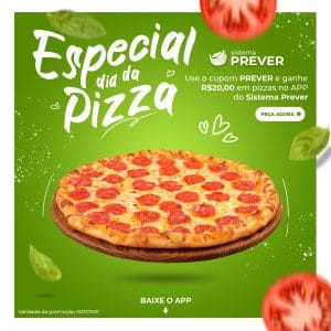 Especial dia da Pizza
