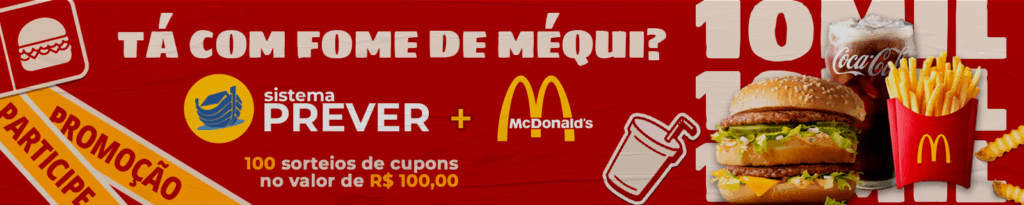 PROMOÇÃO: TÁ COM FOME DE MÉQUI?